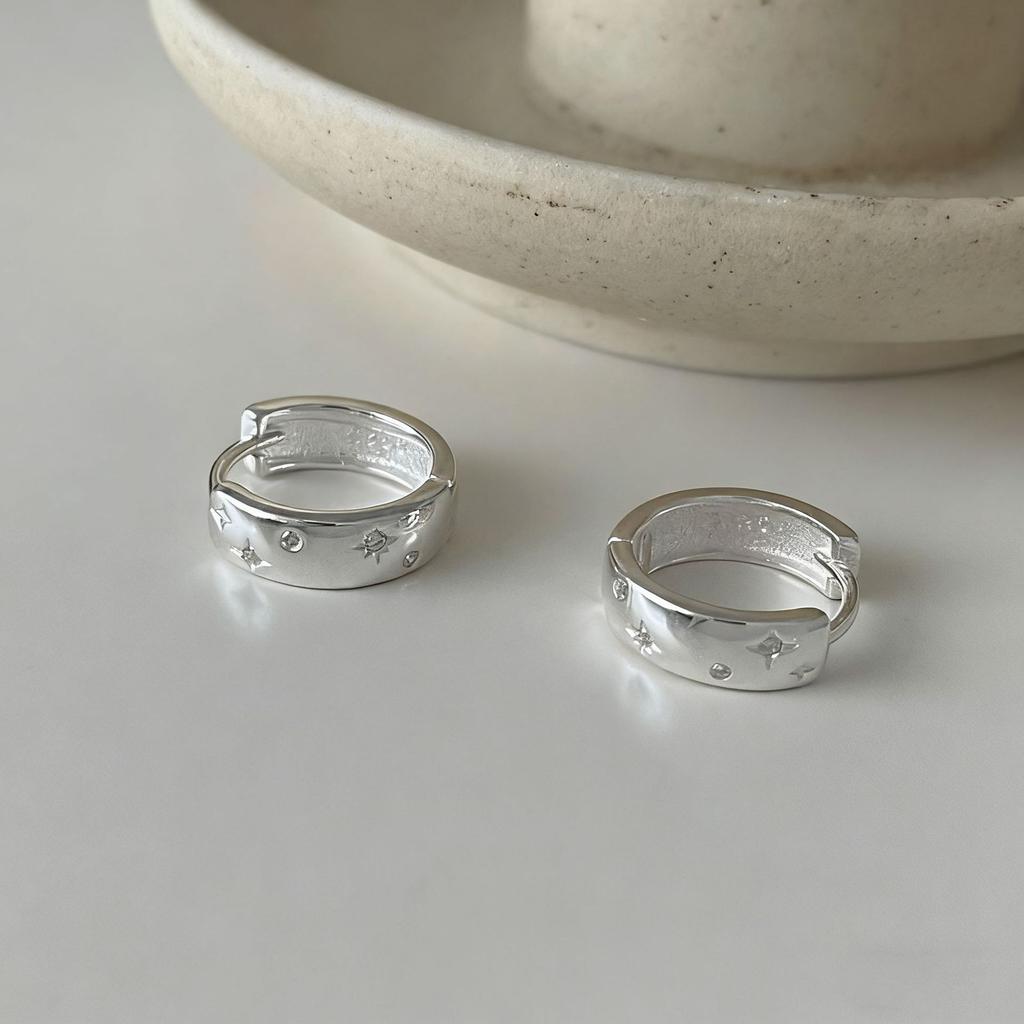 Niche Star Mango Breeze Ear Buckles Simple Light Luxury Temperament High-end 100% Match Dainty Women's Daily Versatile Earrings