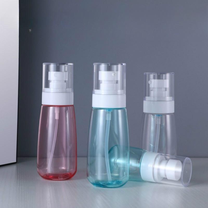 

60ml Split Spray Bottle Alcohol Disinfection Small Watering Can Camping Tourism Cosmetics Storage Bottles (color Random) 60ML