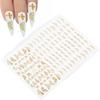 12pcs Butterflies Pattern Nail Art Sticker Fashionable Nail DIY Decal Manicure ToolGold