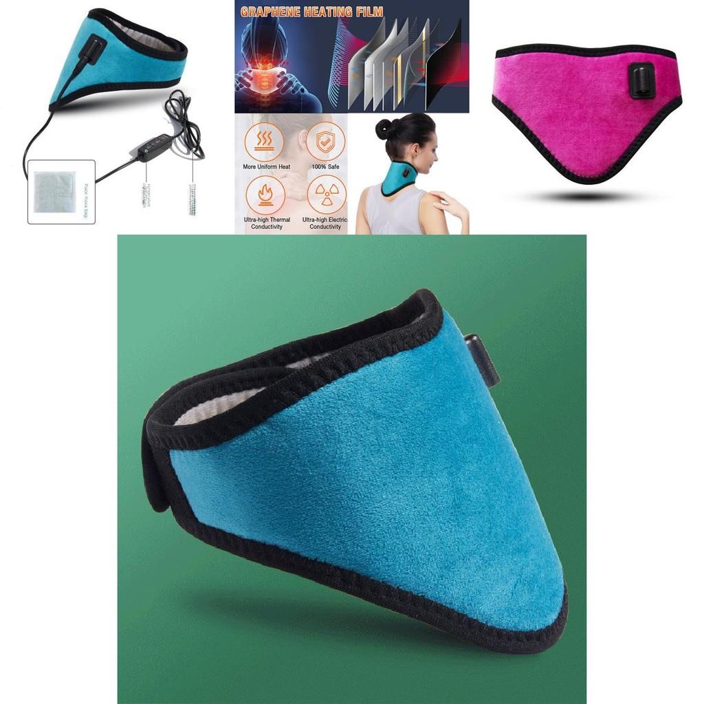 Cozy Graphene Electric Neck Heating Pillow With Usb Connection For Soothing Relief