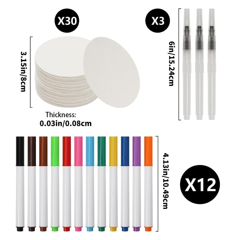 45Pcs Multipurpose Textured Art Painting Tool Set For Beginner Adult Kid Creative Craft Project Holiday Decoration