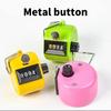 4 Digit Number Count Clickers Counters Handheld Tally Counter Portable Counter Mechanical Counters Clickers