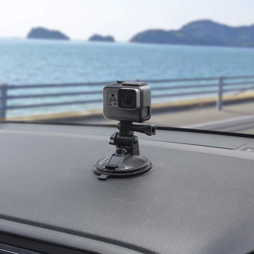 Tsuchiya Yac Short Arm Suction Cup Base Mount for GoPro VP-132 (Vehicle-Specific)