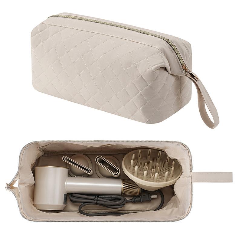 Hair Dryer Storage Bag Large Capacity Travel Cosmetic Bag  Multifunctional Hairdryer Storage Pouch Toiletry Storage Organizer