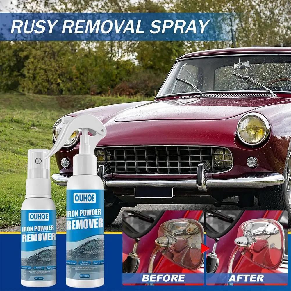 Automobile Iron Powder Derusting Spray Antirust Derusting Agent Decontamination Derusting Agent Cleaning Supplies