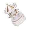 Merry GO Round Music Box Carousel Gift Christmas Wedding Birthday Gift Decor White
