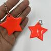 13-Color Reflective Star Pendant: Customizable Logo Keychain & Backpack Ornament
