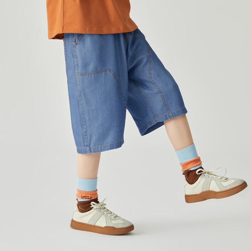 Boy's Lightweight Tencel Denim Shorts