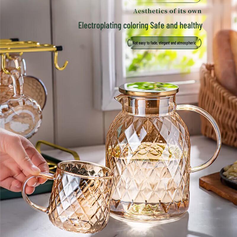 High-Quality Glass Water Pitcher Set
