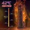 Dildo Automatic Thrusting Vibrator G-spot Stimulator Remote Control Heating Rotating Suction Cup Hands-free Female Pleasure Erotic Adult Women Sex Toy