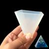 Pyramid Silicone Stencil Resin Jewelry Making Template Epoxy Pendant Craft DIY Tool 50*50mm