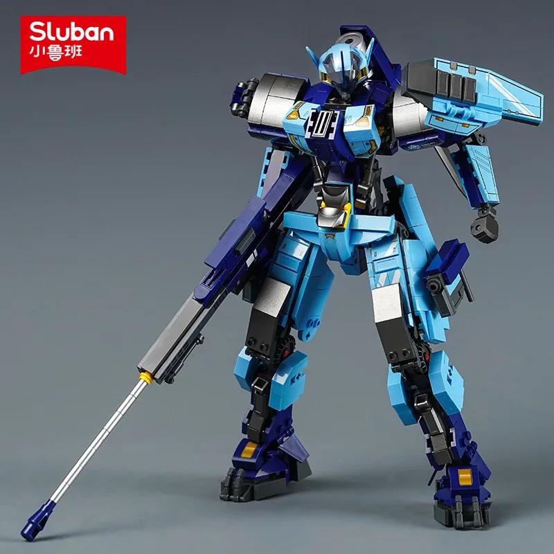 Mech Robot Model Building Blocks Toy Set Creativity Movies Action Figure Warrior DIY Assemble Bricks Toys for Children Gifts