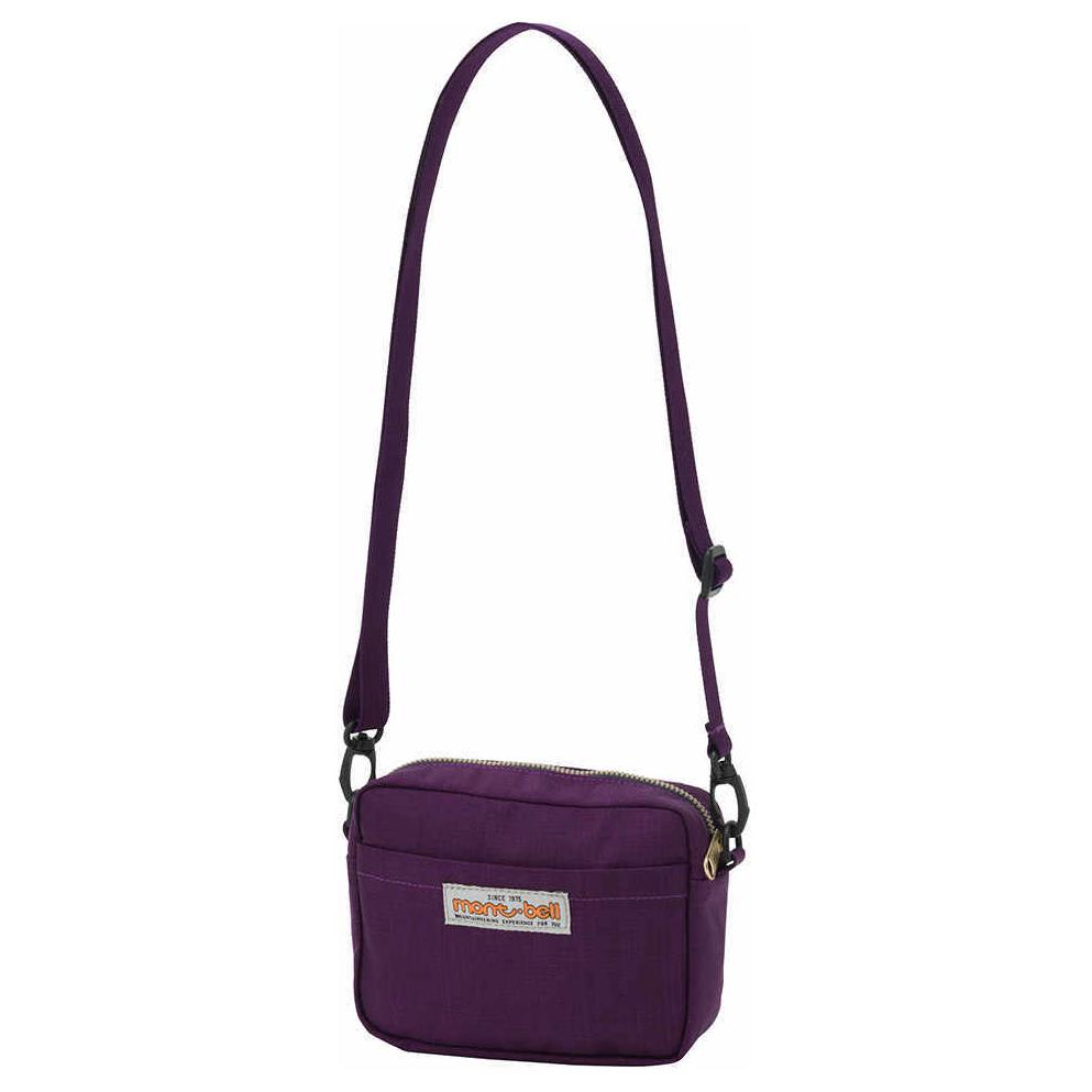 MONTBELL 1.1L 3way Logo Crossbody Bag Nylon Purple Unisex Couple Style
