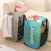 Extra Large Foldable Laundry Hamper Basket - Thickened Wear-resistant Storage Organizer for Bathroom, Dormitory, Closet,Portable