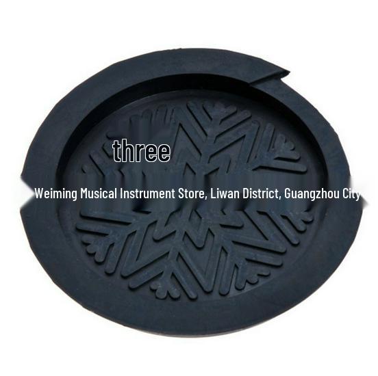 Acoustic Guitar Soundhole Anti-Feedback Cover (40 /41 /42 ) Leaf Pattern 11CM