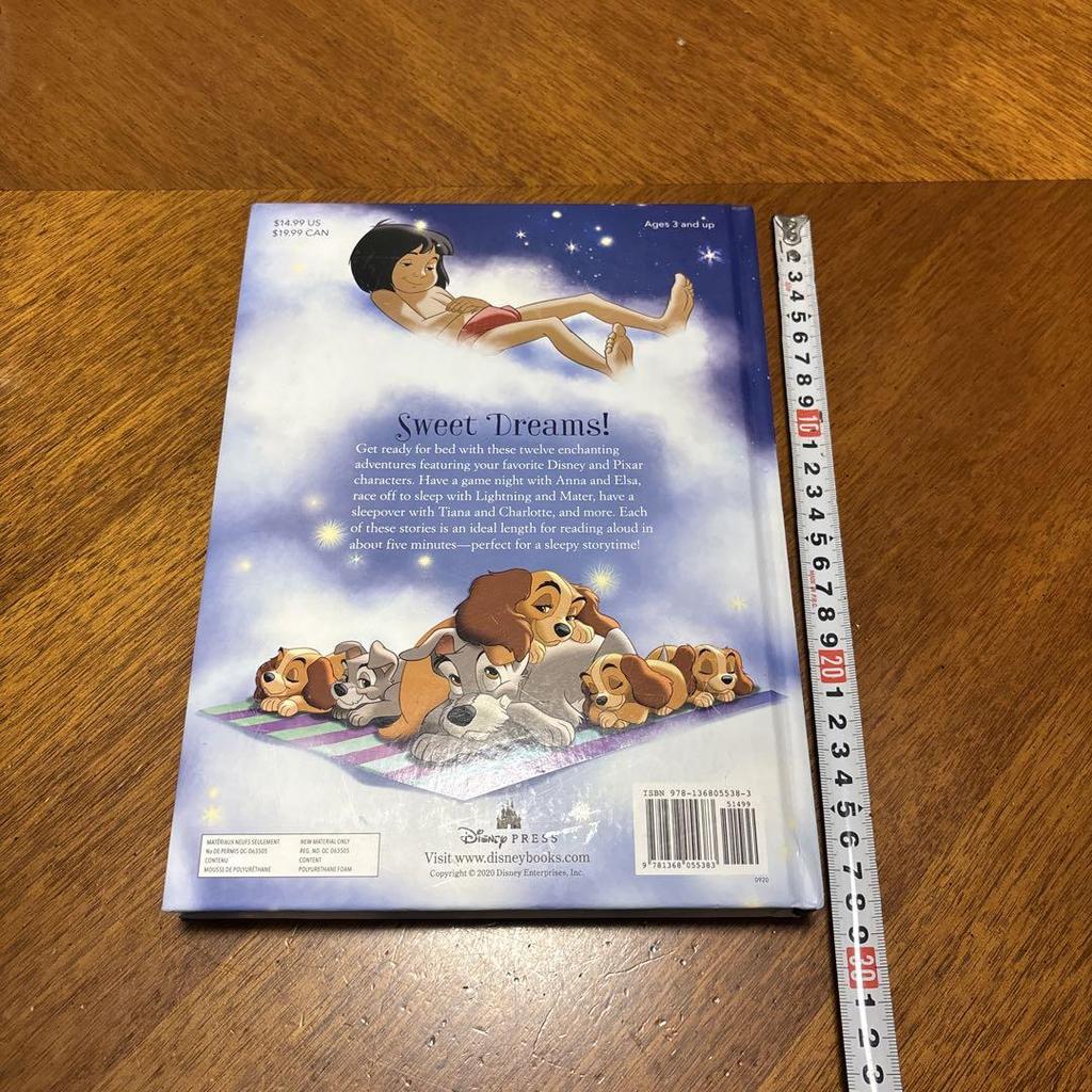 [USED] Disney English Picture Book 5-minute sleepy time stories