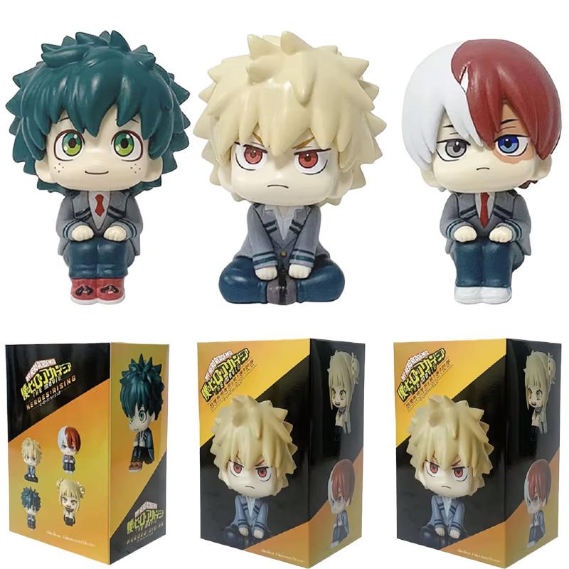 My Hero Academia Anime Figure Pvc Q Version Action Figures Anime Gift Collection Series Model