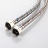 G1/2 60cm 1 Pair Stainless Steel Flexible Plumbing Pipes Cold Hot Mixer Faucet Water Supply Pipe Hoses Bathroom Part