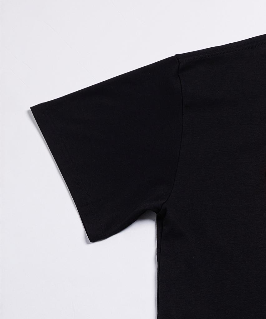 VERSE ONE Paisley Logo Bandana T-Shirts Black/Red
