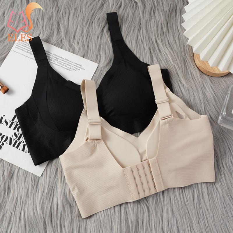 Sutiãs Sem Costura Push-Up Tamanho Plus Sutiã de Sustentação Invisível para Mulheres Sutiãs de Cobertura Total