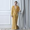 Flanell-Pyjama für Herren, verdickter Pyjama mit Kapuze, Korallensamt, Bademantel für Herren, Wintermantel, Bademantel für Herren