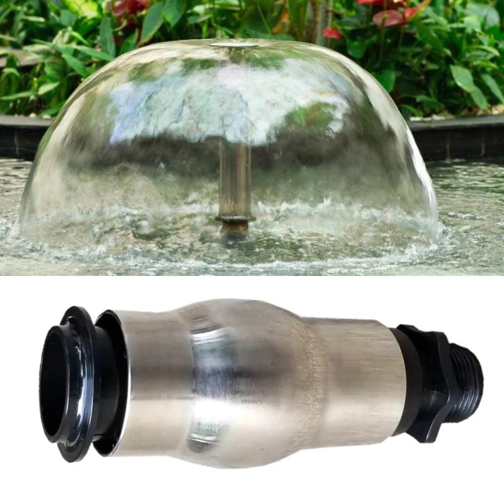 Pond Spray Head Foam Sprinkler 304 Stainless Steel Center Upward Spray Foamy Jet Effect G1 External Thread Garden Water Feature China Mainland