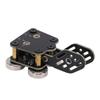 CW Key Automatic Shortwave Radio Double Paddle Morse Code Key Telegraph Key PCB Built In Magnet