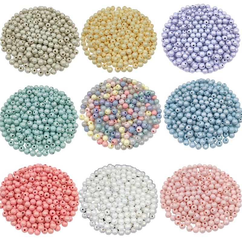 100Pcs Macaroon Color Round Spacer Seed Beads for Jewelry Making DIY Necklace Bracelet Handmade Accessories