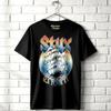 Styx USA American Tour 1977 Ship Mens T Shirt Mast Rock Band Album Concert Merch