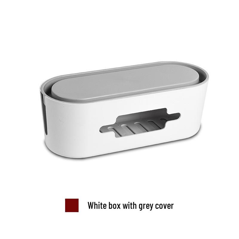 

Коробка-органайзер для силовых кабелей - Решение для хранения шнуров, зарядных устройств и сетевых фильтров