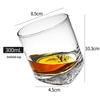 ZISIZ Handgefertigtes Kristall-Whiskey- & Cocktailglas