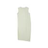 Less Women's Round Neck Sleeveless Cotton Dress