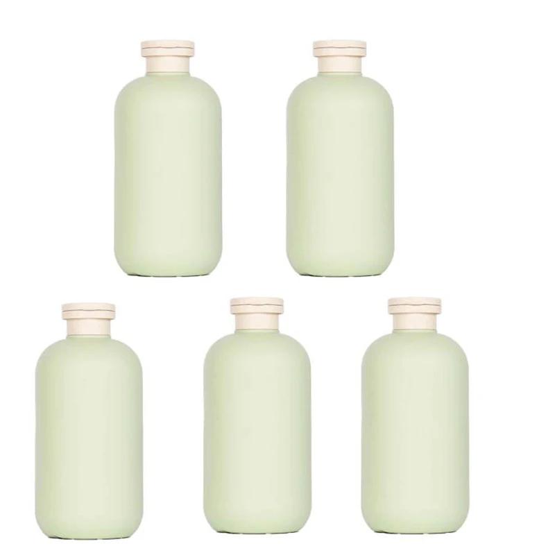 1/5pcs 200ml Empty Lotion Refillable Bottle Hand Foaming Soap Dispenser Shampoo Shower Gel Plastic Bottle Bathroom Supplies