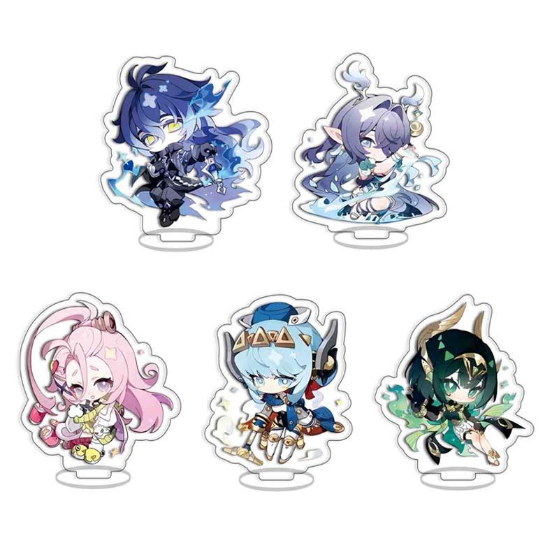 Mezzanine, Milk Tea, Cute Acrylic Standing Sign, Animation Peripheral Cartoon Pendant 8Cm