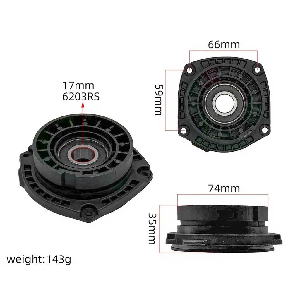 Grinder Spare Part Bearing Seat Cover Metal Plastic Construction Direct Replacement Precision Fit For Angle Grinder Repair
