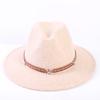 Popular European and American High-end Wool Top Hat, Men's and Women's Fashion Versatile Elegant Top Hat Jazz Hat