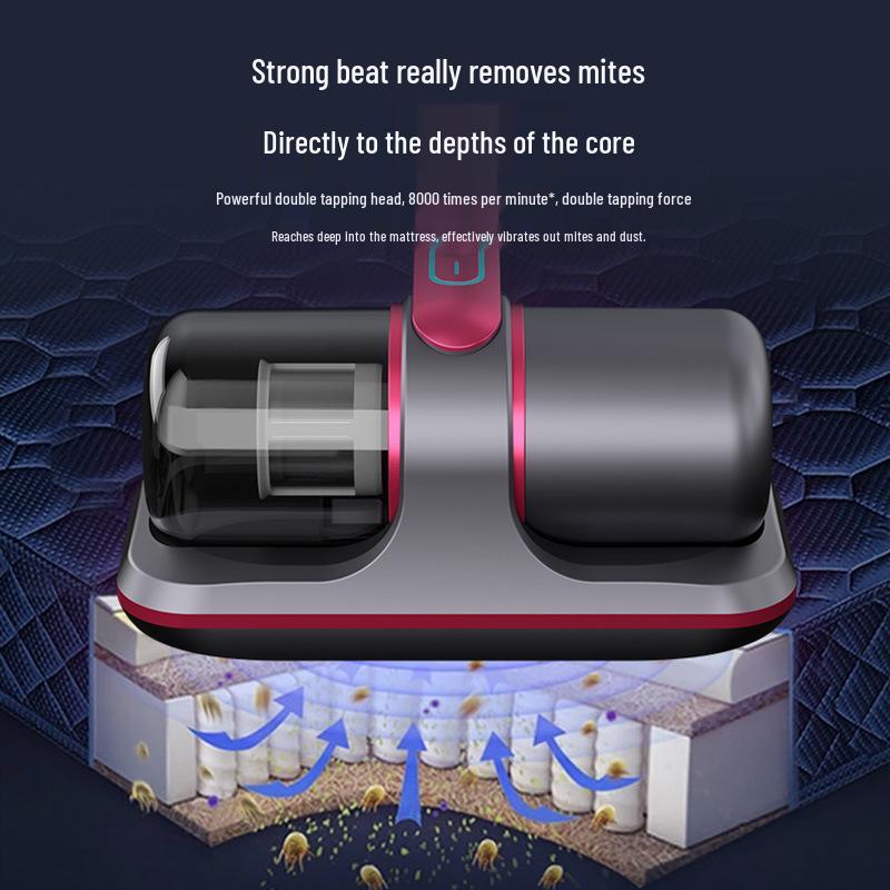 Inteligentny bezprzewodowy ręczny odkurzacz i usuwacz roztoczy z łóżka