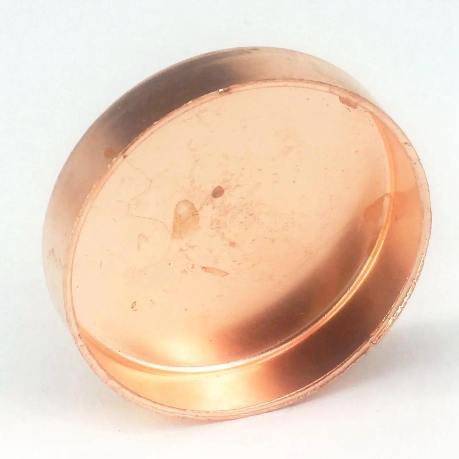

Inner Diameter 35/38/42/45mm Copper End Cap Stop End Feed Welding Pipe Adapter Refrigeration (Copper,38x1.2mm) мідний