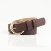 Women'S Belt Fashion Alloy Belt Simple Personalized Decorative Dress Jeans Belt