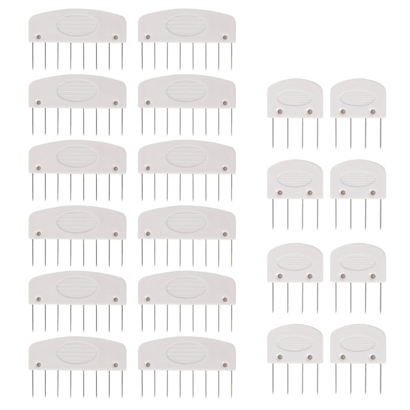20Pcs Knit Blocking Combs for Blocking Knitting Needlework Project Knit and Crochet Blocking Tool for Crochet Project