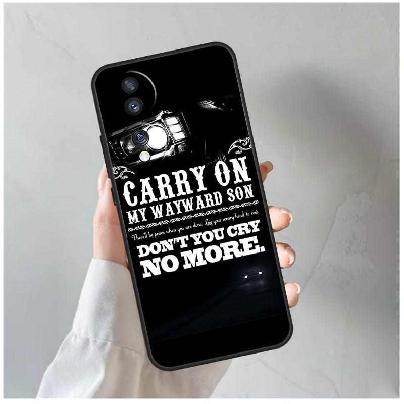 Supernatural CARRY ON MY WAYWARD For Honor Magic 7 Lite 6 5 8 Pro Case For Honor X9d X9b X9c X9a X8c X8b 200 400 50 70 Win RT