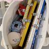 Japanese Ins New High-value, Fresh, Sweet and Transparent Pain Bag, Girl Light and Large-capacity Tote Bag