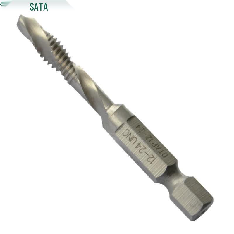 SATA High-Speed Steel Combined Tap Drill Set