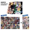 Demon Slayer LOMO Cards: 92 Double-Sided HD Color Photo, Greeting Cards, Bookmarks & Stickers Collection