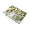 Floral Dish Drying Mat Absorbent Kitchen Drying Mat Reusable Washable Dish Drying Pad Non-slip