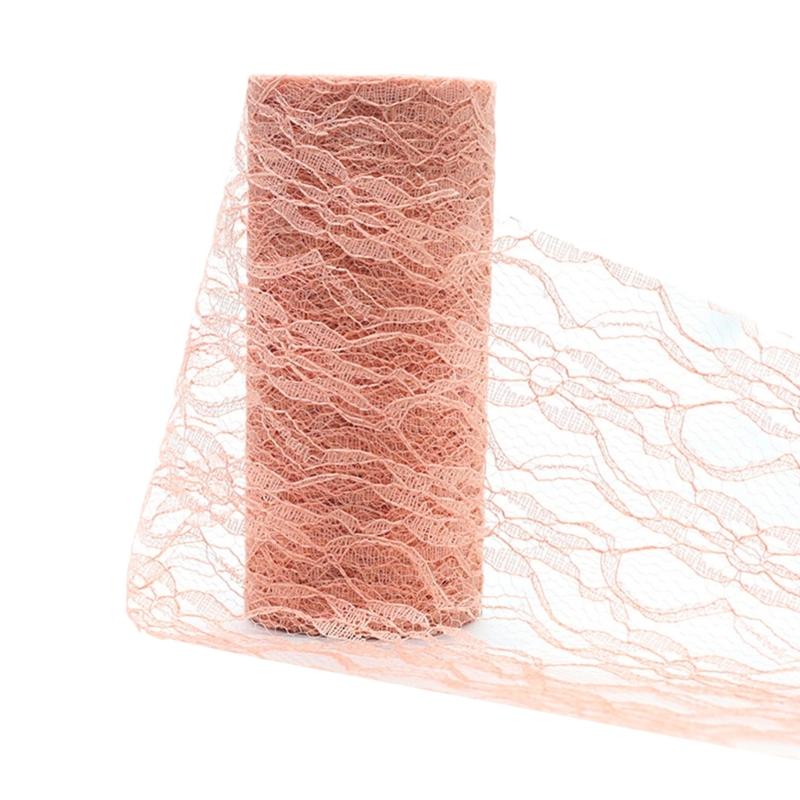Sheer Tulle Roll For Wedding Party Table Runner Decors Portable Polyester Meshes Fabric DIY Craft Decoration