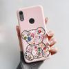 Custodia per Honor 8A Per Huawei Honor 8A Prime Cover Silicone Orso Cartone Animato Morbide Custodie per Telefono Per Honor 8A Pro JAT-LX1 JAT-L41 Bumper