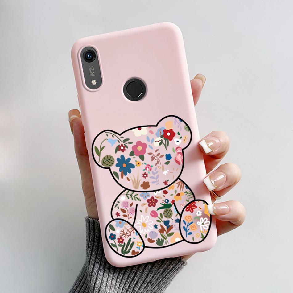 Custodia per Honor 8A Per Huawei Honor 8A Prime Cover Silicone Orso Cartone Animato Morbide Custodie per Telefono Per Honor 8A Pro JAT-LX1 JAT-L41 Bumper