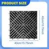 Drainage Floor Tile Mat Modular Splicing Thickened Interlocking Grille with Drain Holes for