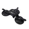 Triple Suction Cups Car Mount Fit for Insta360 X5 X4 X3 Action Camera Suction Cup Mount Holder for DSLR Mirrorless Camera 20KG Load Capacity
